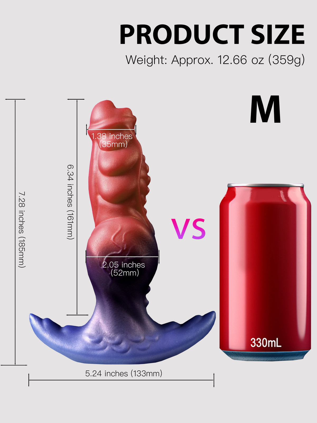 Dog Knot Silicone Fantasy Anal Plug