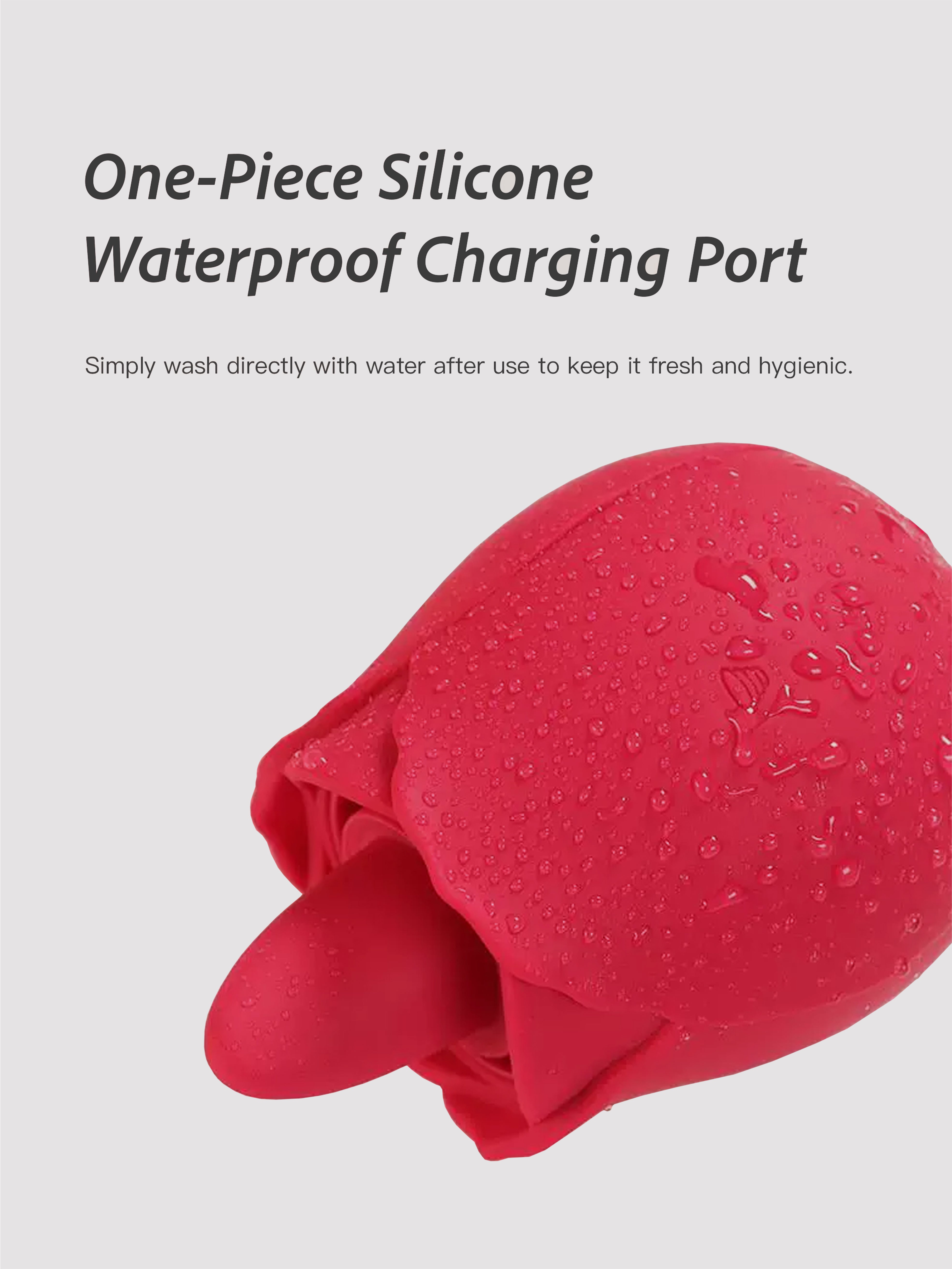 Dreamy Rose Dual Suction Vibrator