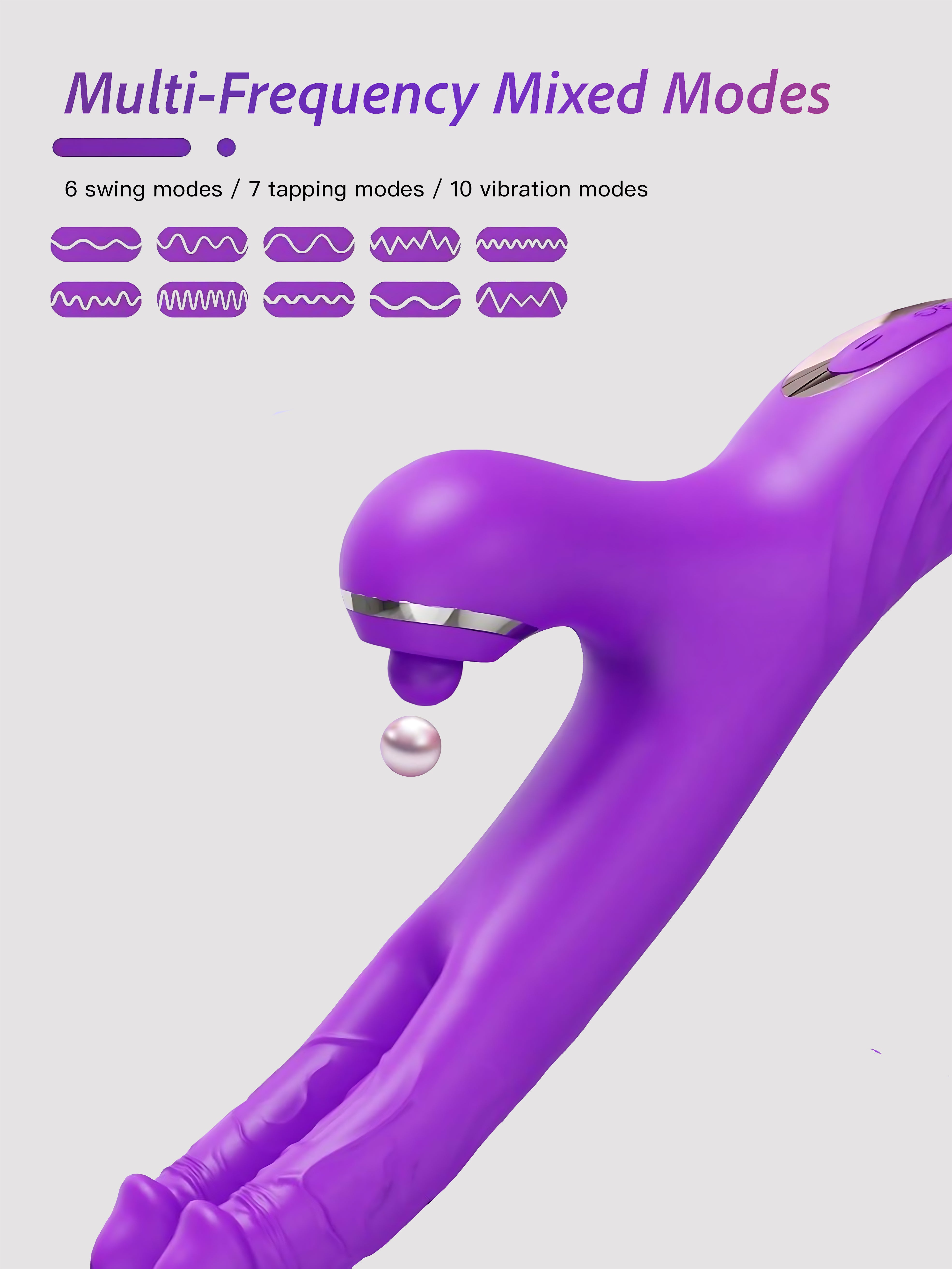 Tapping & Licking G-Spot Vibrator