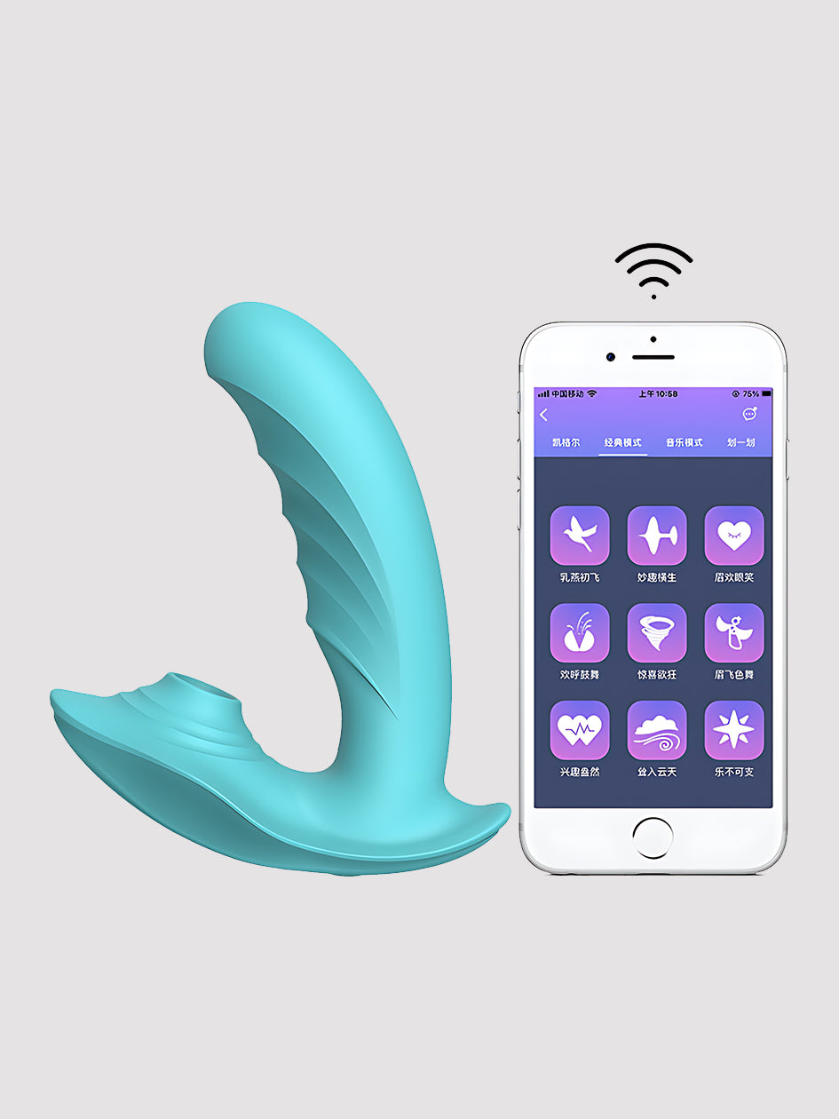 Wearable Panty Suction Vibrator