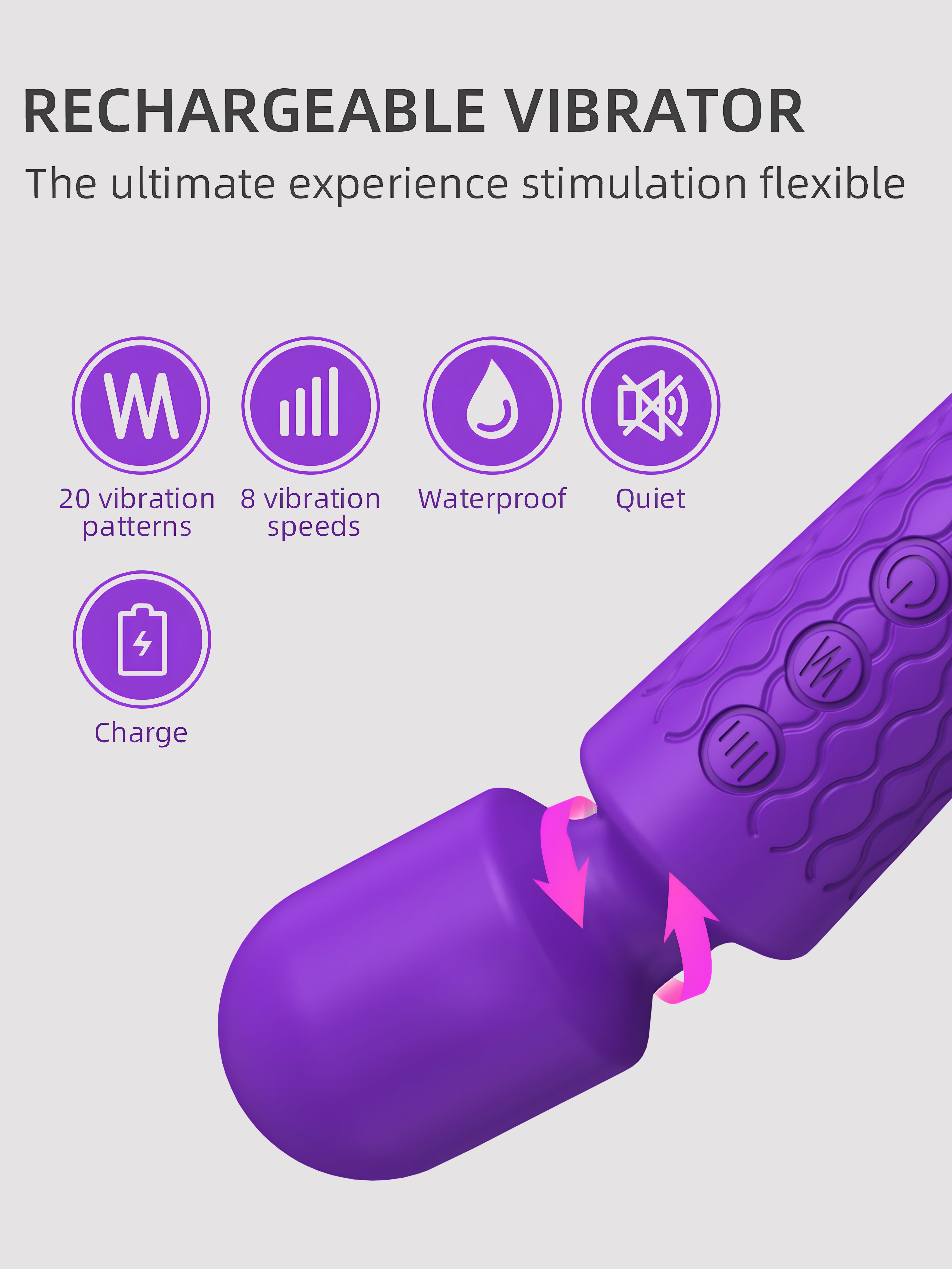 20-Mode Vibrating Stimulator