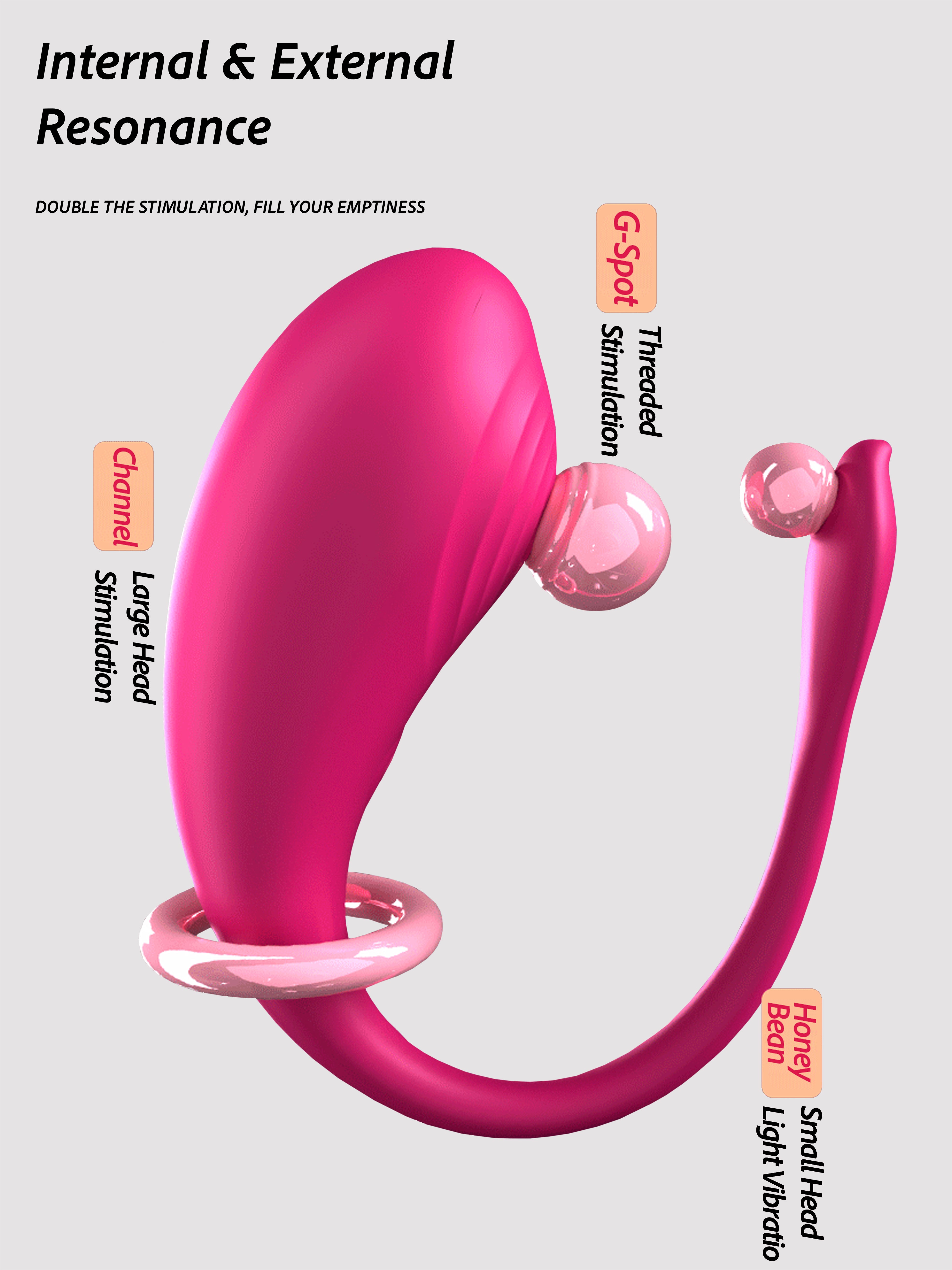 App-Controlled Wearable Tadpole Vibrator
