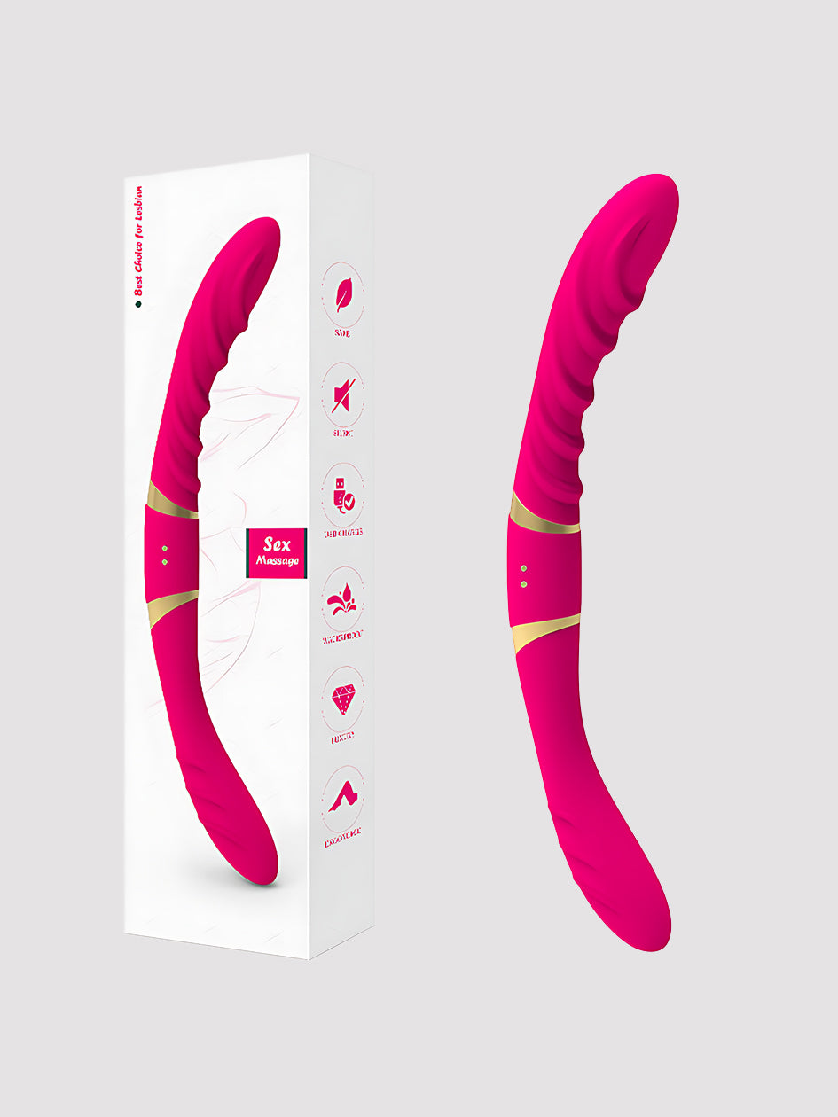 Double-Ended Silicone Vibrator