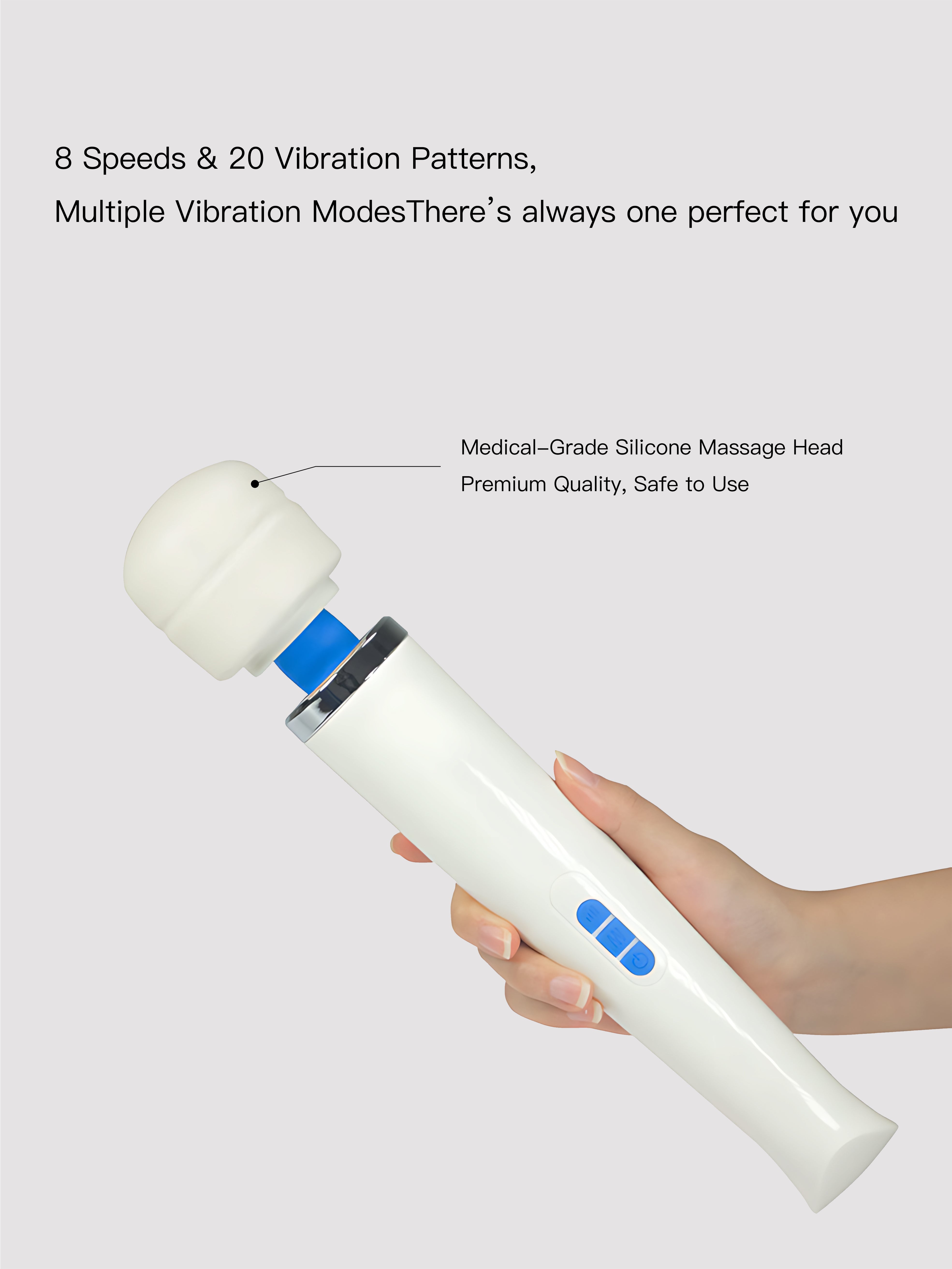 Rechargeable Body & Back Wand