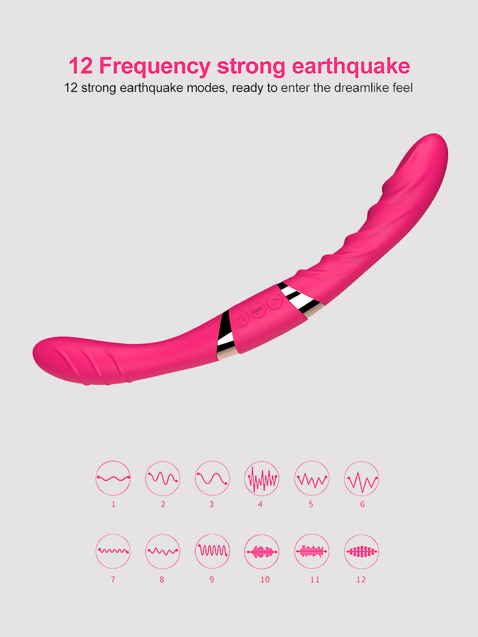 Double-Ended Silicone Vibrator