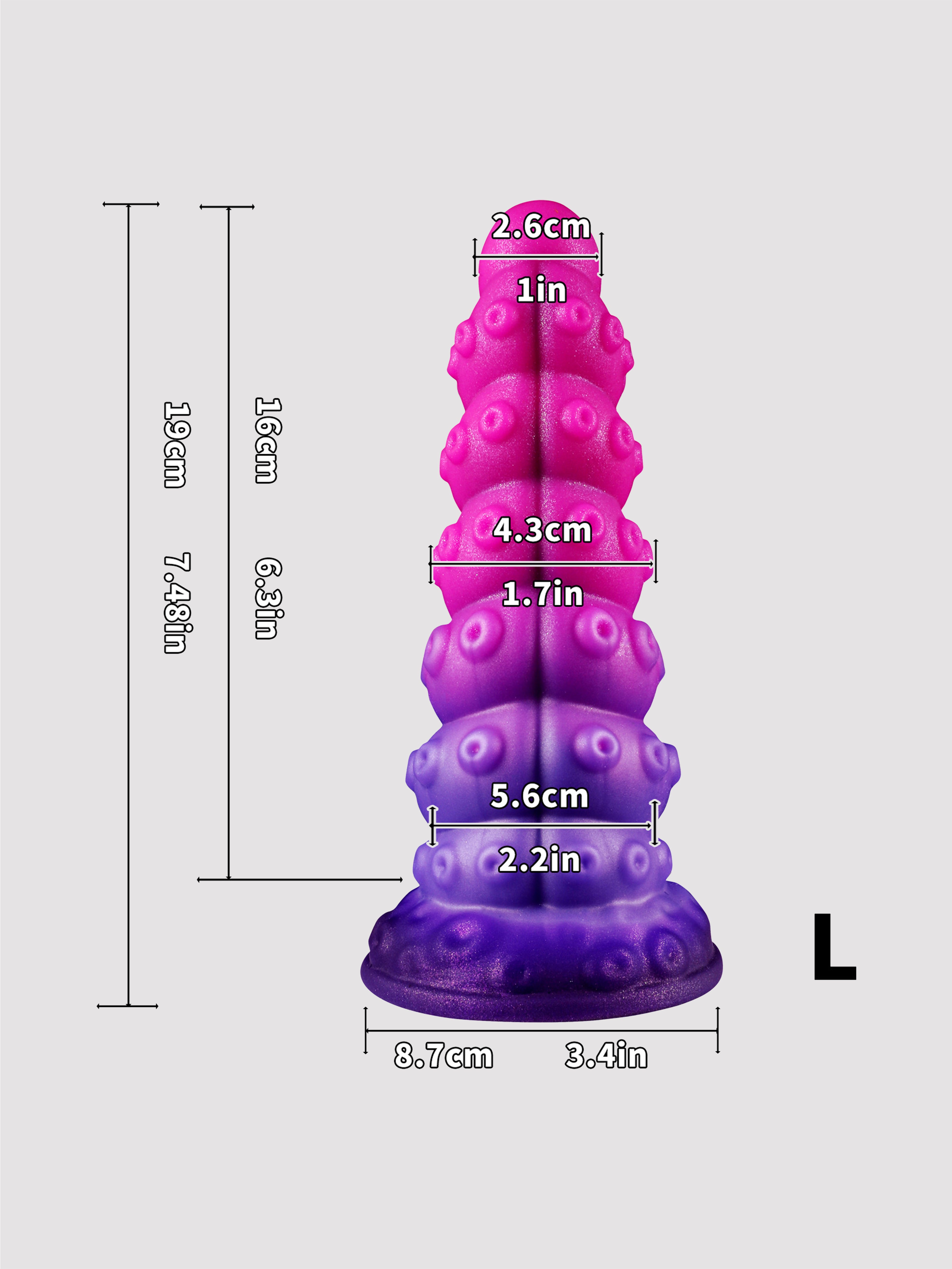 Spiral Anal Plug Wearable Vibrator
