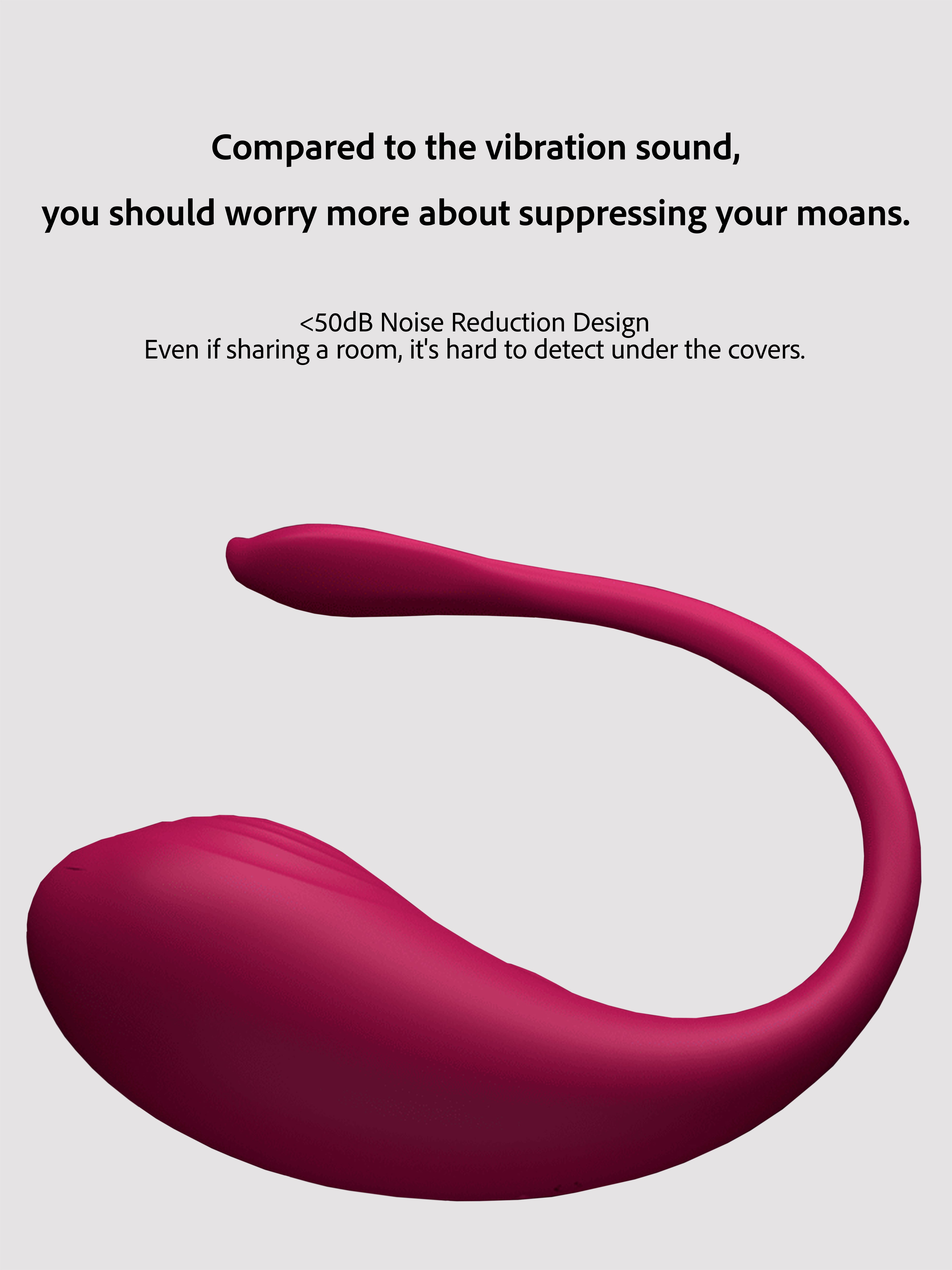 App-Controlled Wearable Tadpole Vibrator