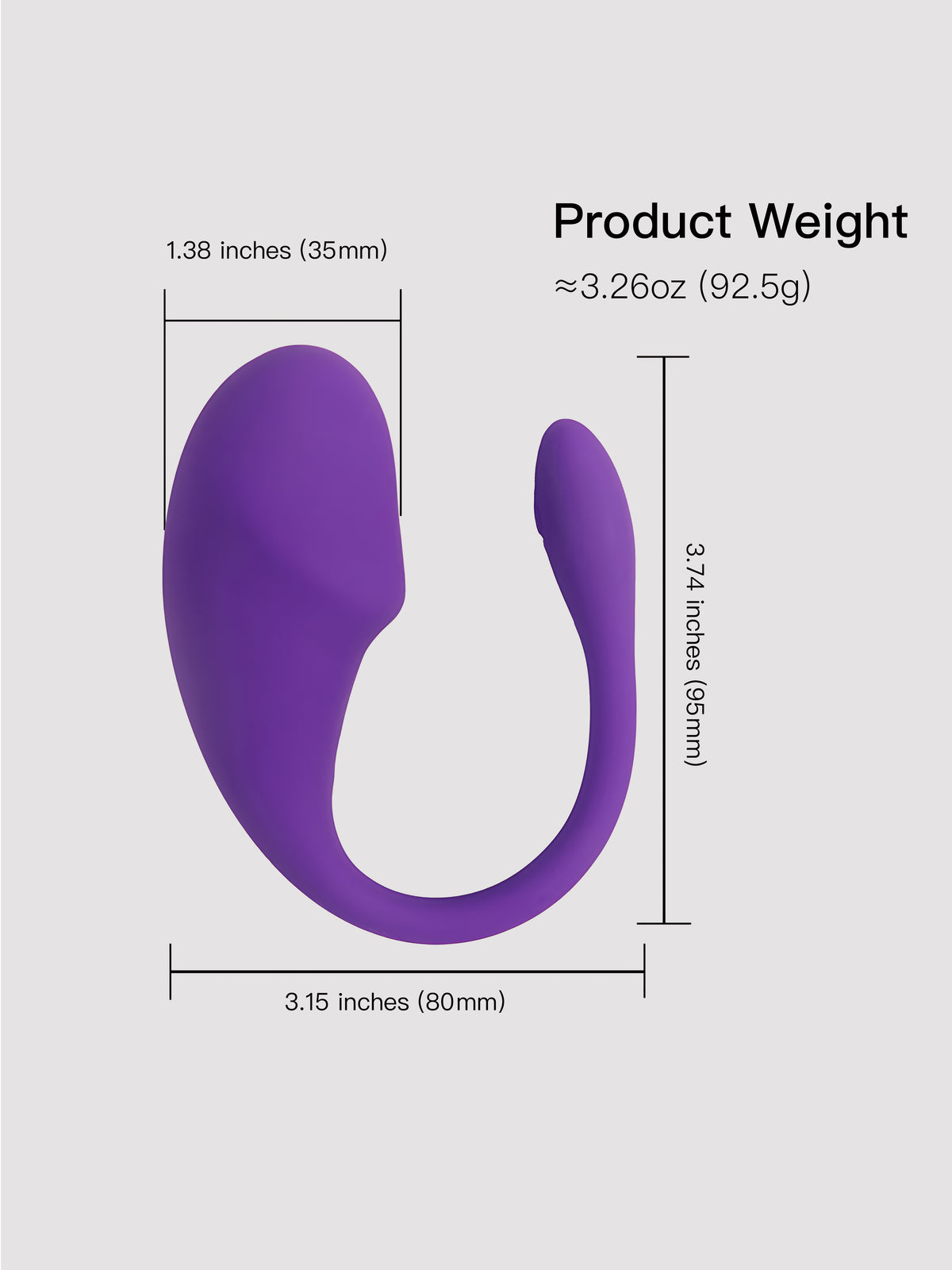 App Controlled Insertable Vibrating Egg