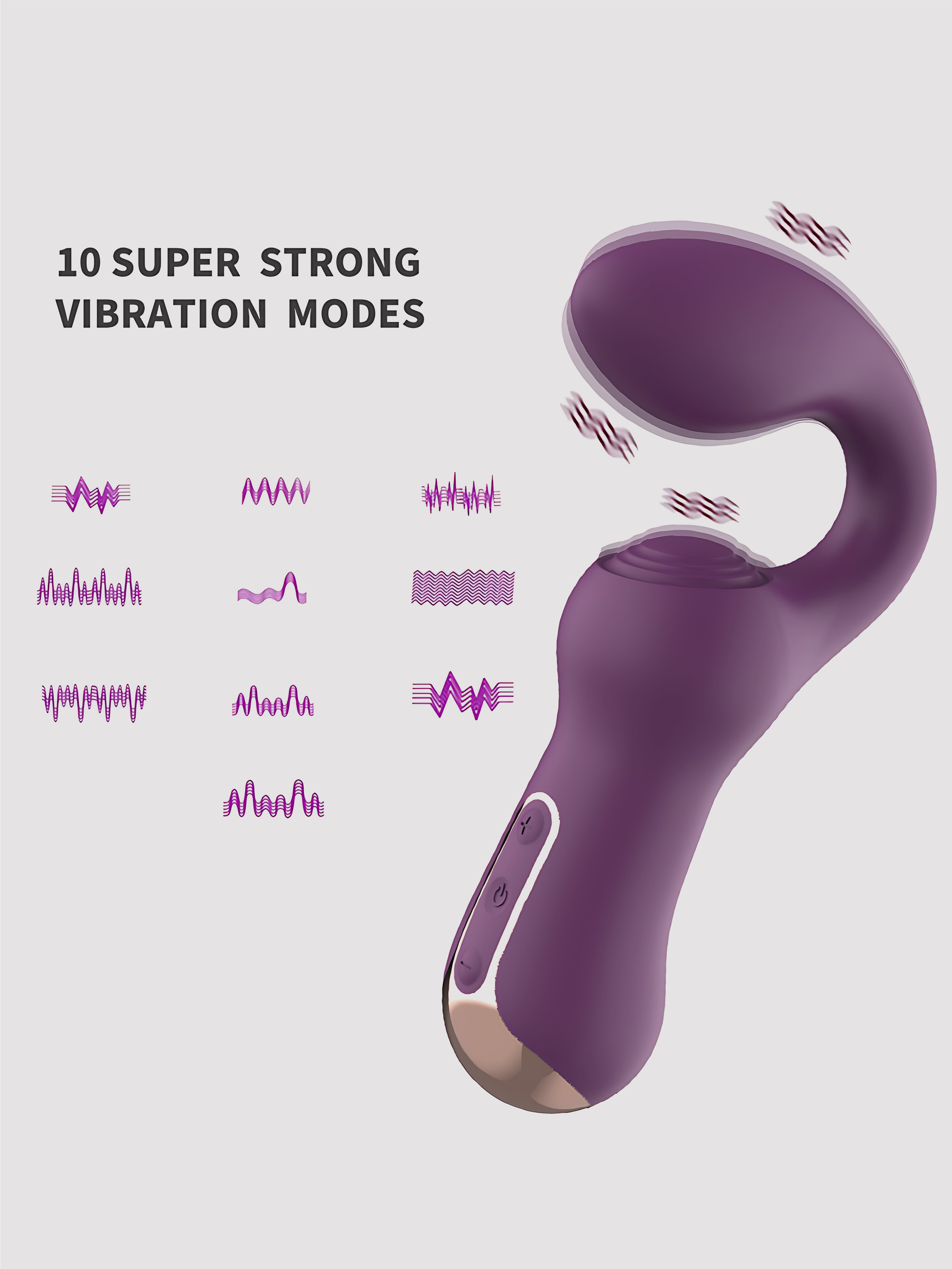 Curved G-Spot Wand Massager