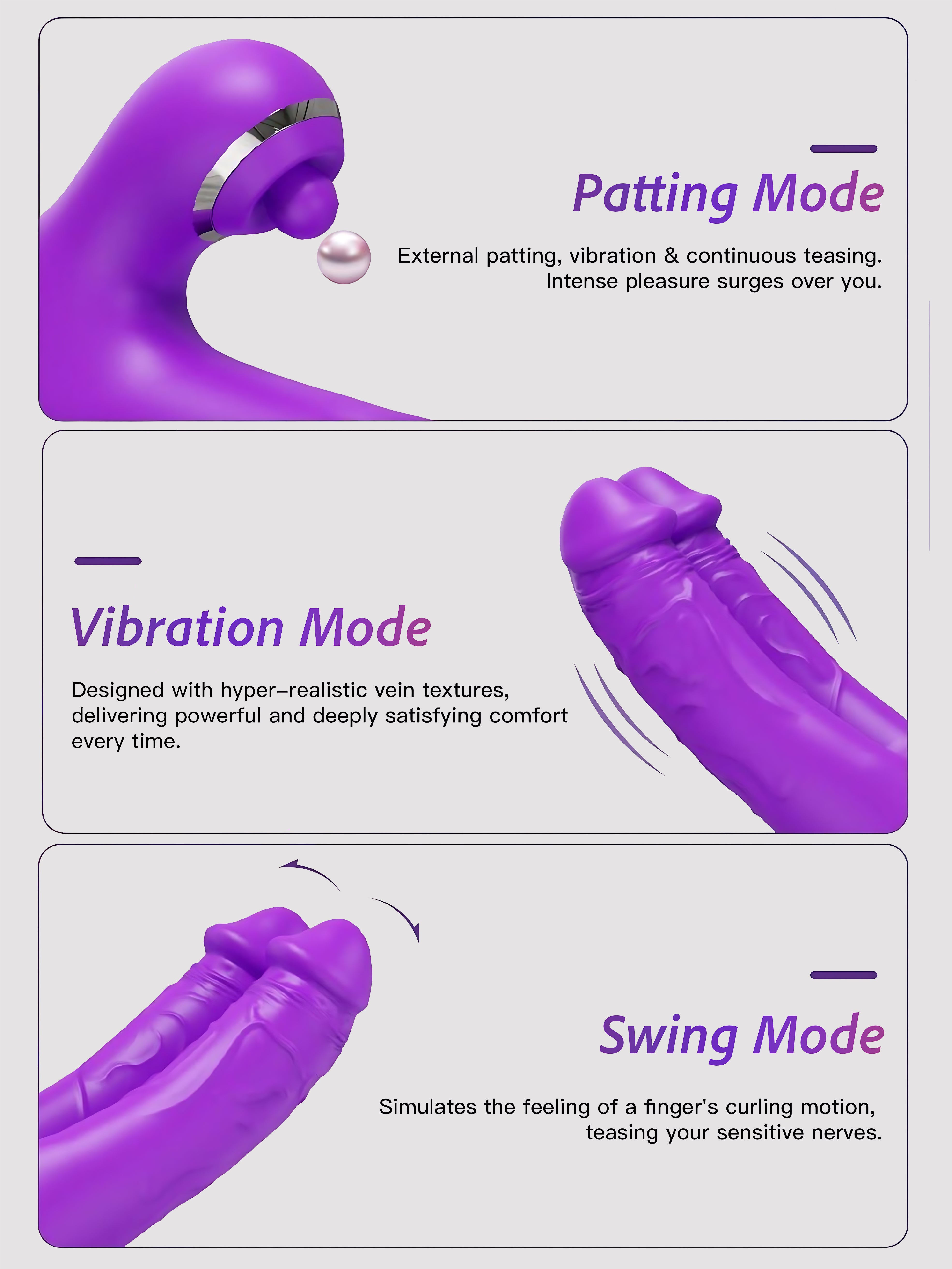 Tapping & Licking G-Spot Vibrator