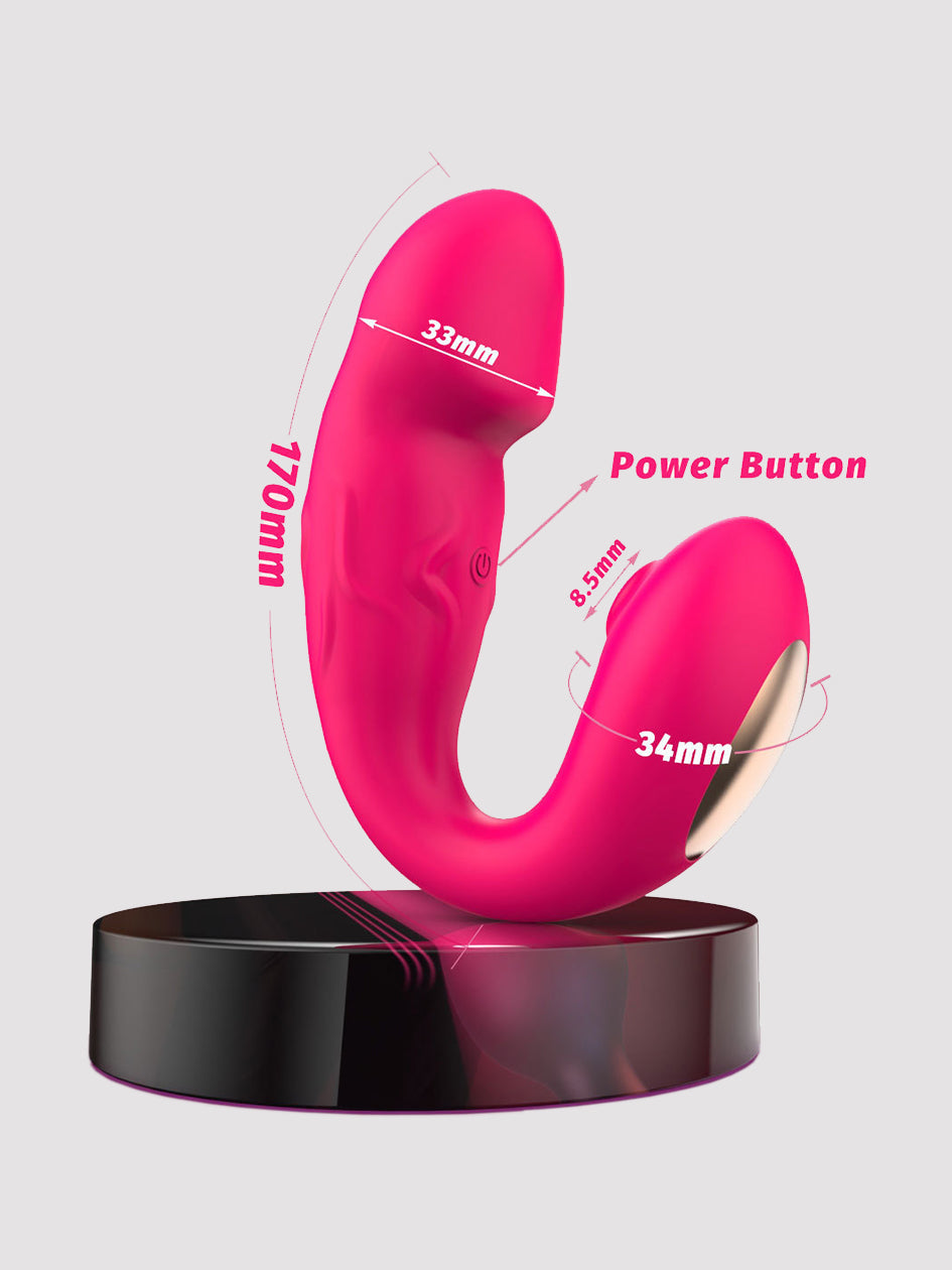 App-Controlled G-Spot Suction Vibrator