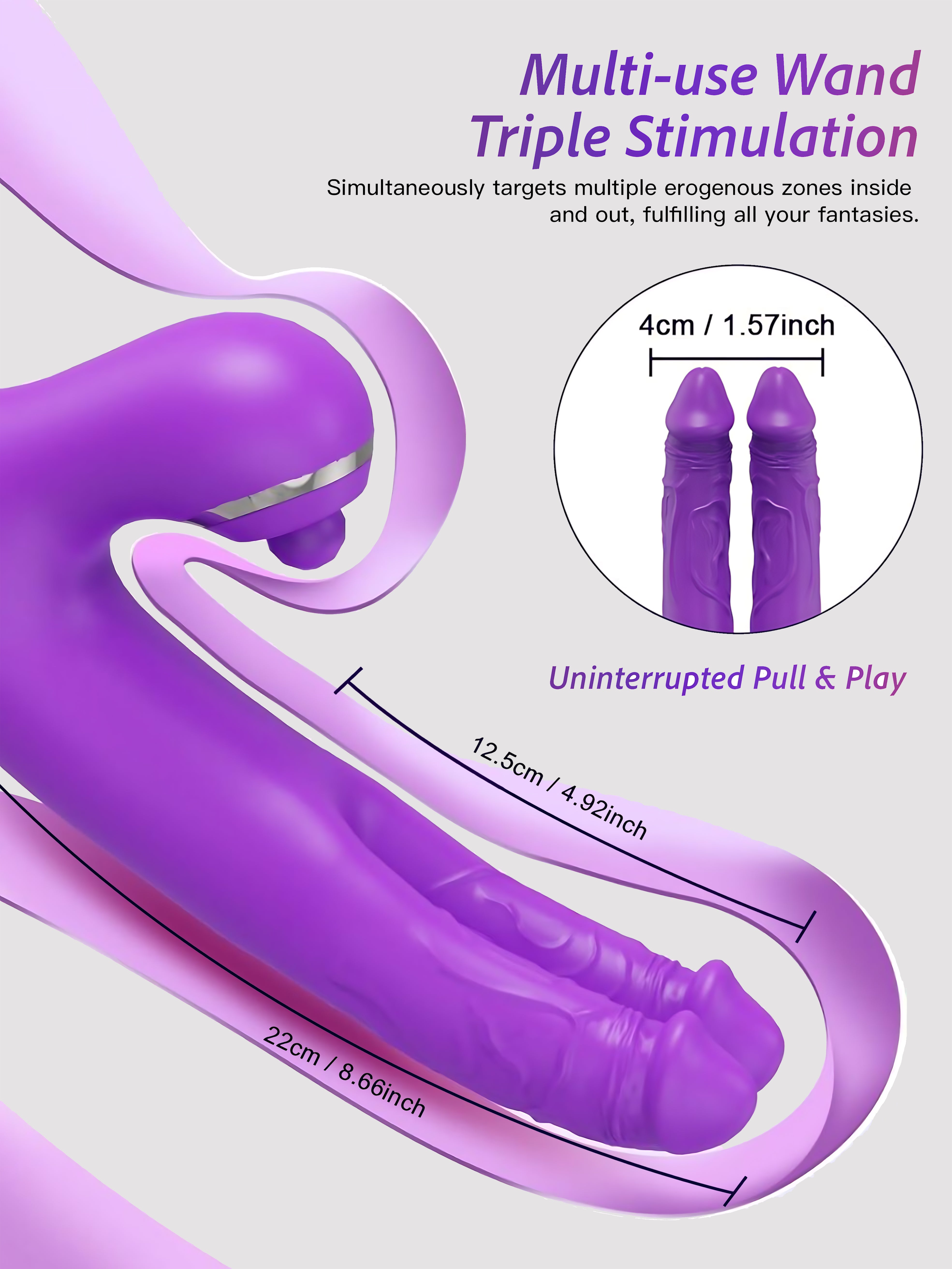 Tapping & Licking G-Spot Vibrator