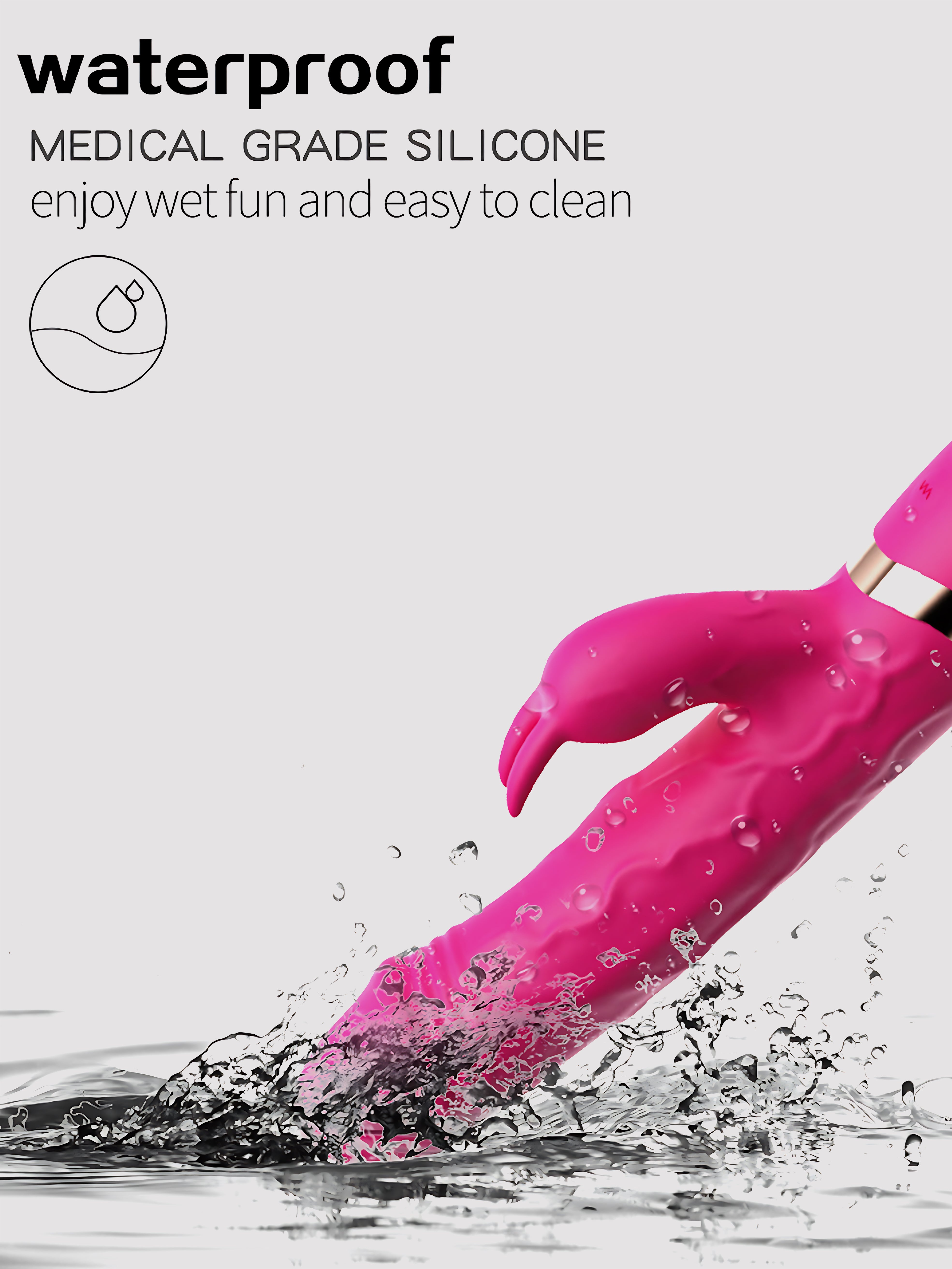 Lifelike Dual G-Spot Rabbit Vibrator